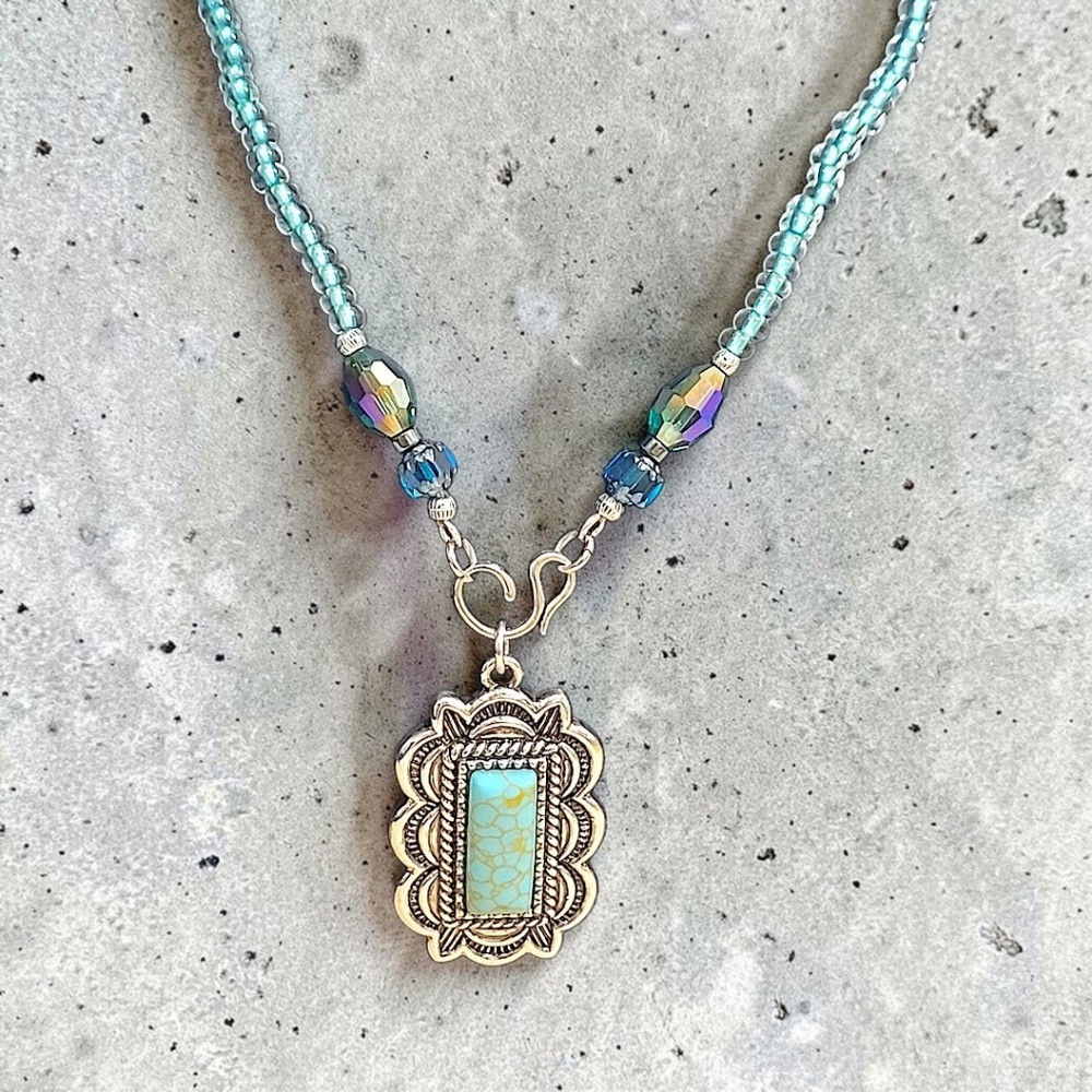 Hand Crafted Two Pendant(s) Necklace - Picture 4 of 7